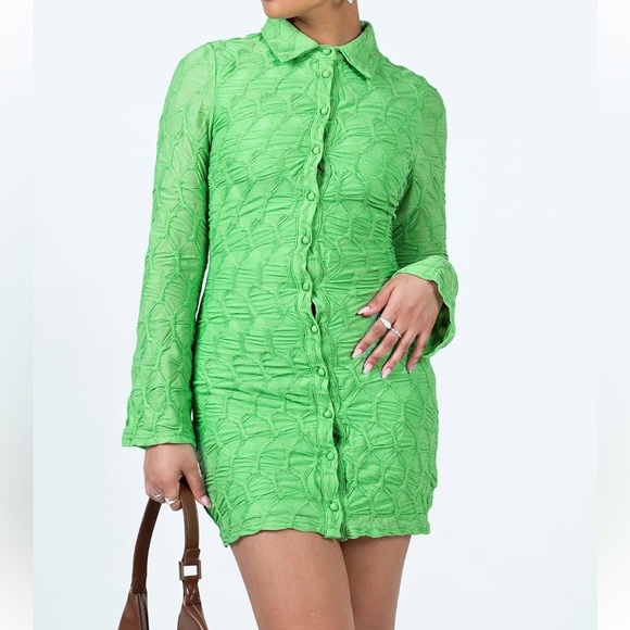 Princess Polly Long Sleeve Mini Dress - Picture 1 of 3
